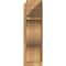 Ekena Millwork Funston Rough Sawn Arts and Crafts Outlooker, Western Red Cedar, 8"W x 18"D x 26"H OUT08X18X26FST03RWR - alternate 2